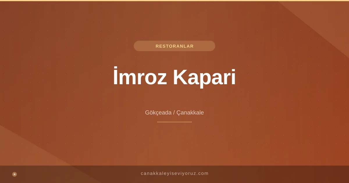 İmroz Kapari