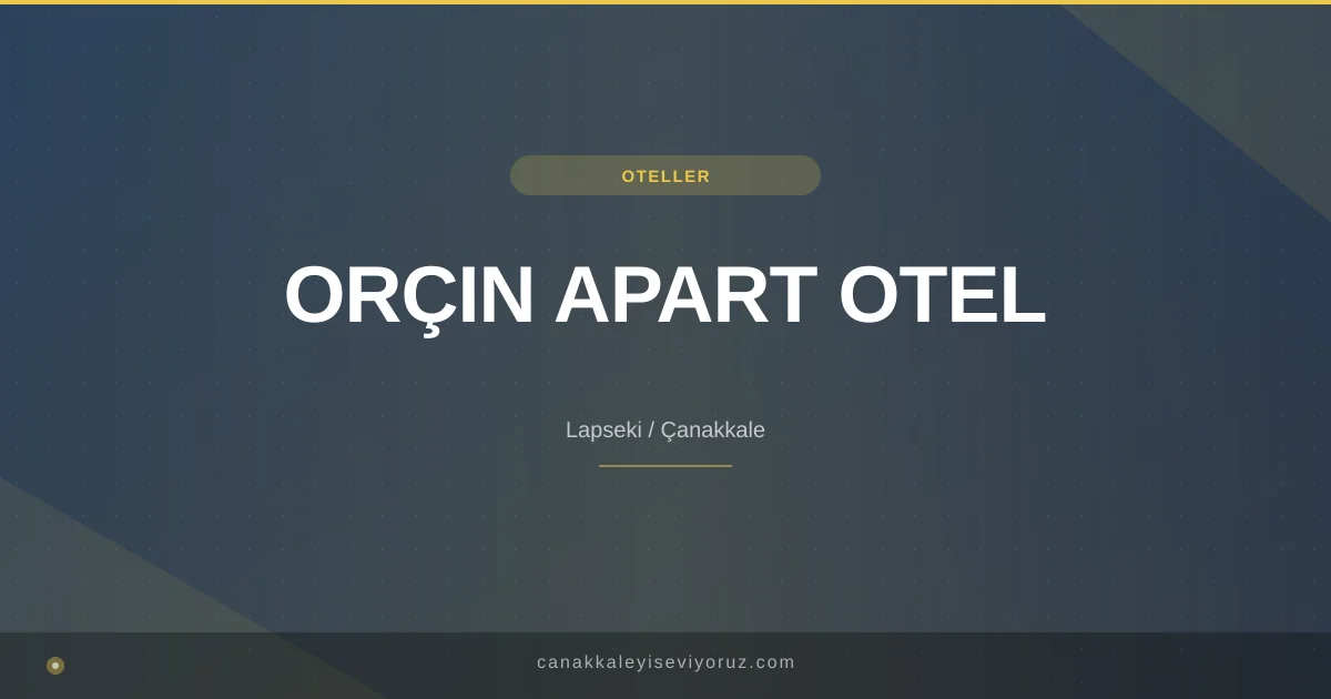 ORÇIN APART OTEL