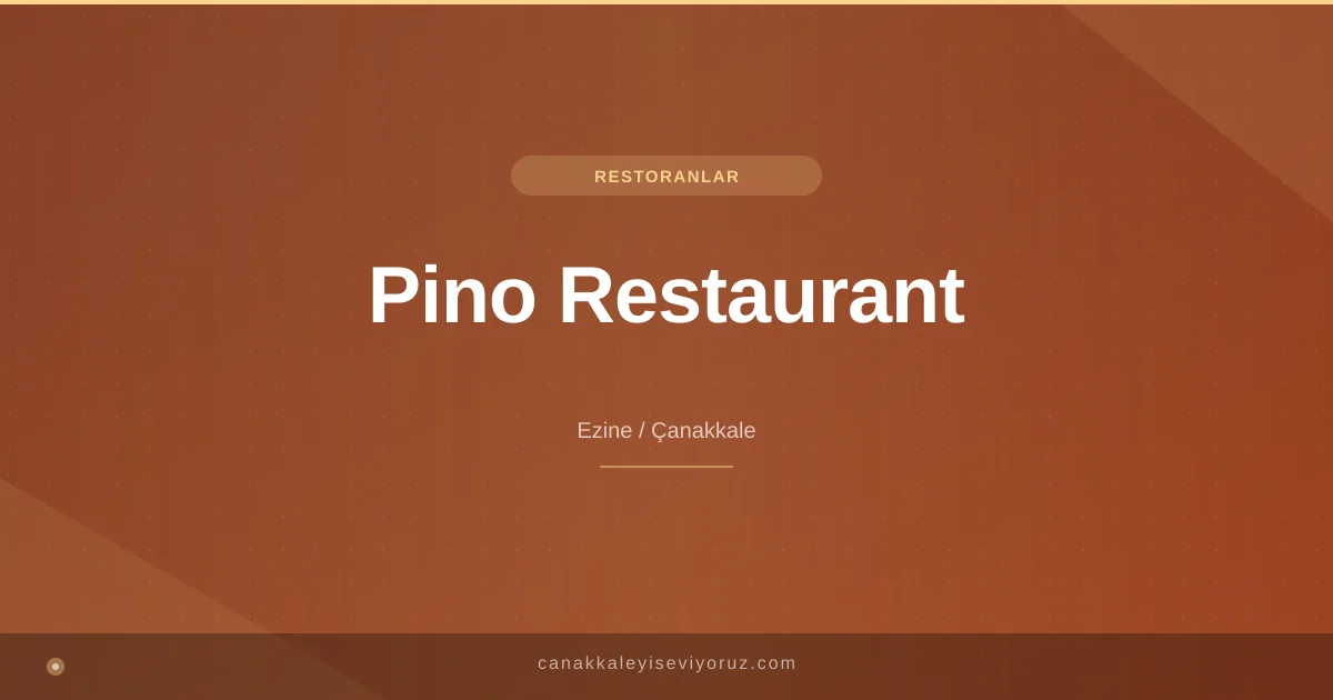 Pino Restaurant
