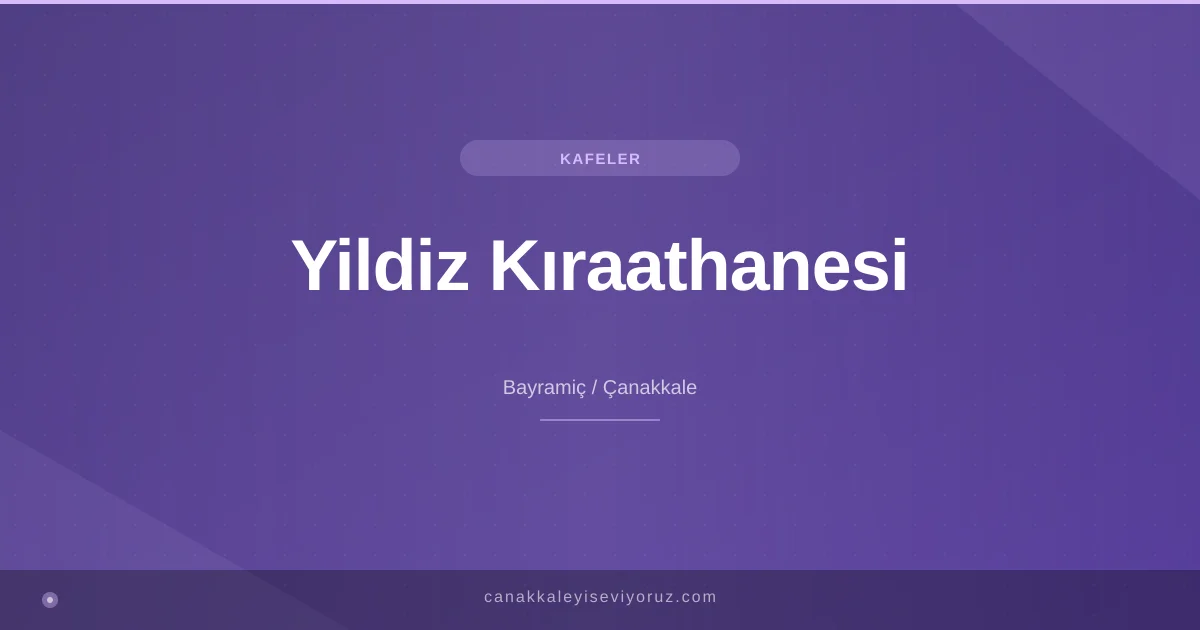 Yildiz Kıraathanesi