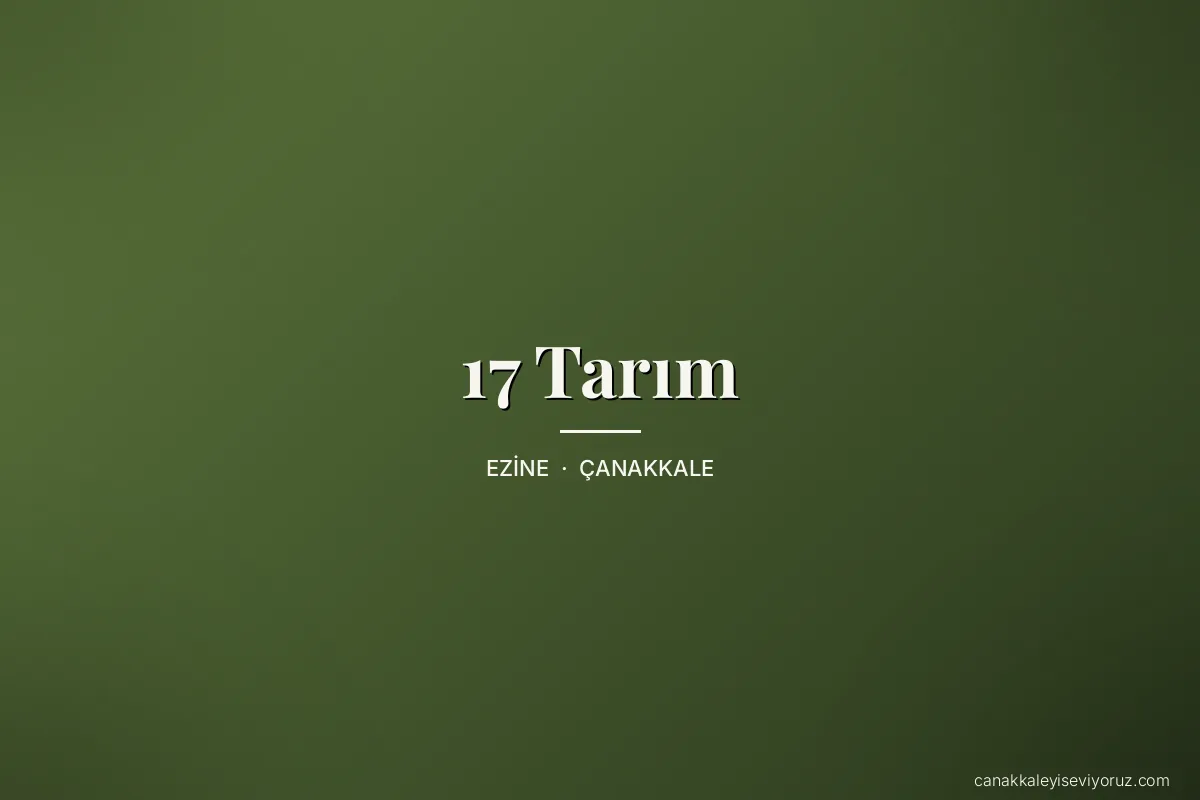 17 Tarım