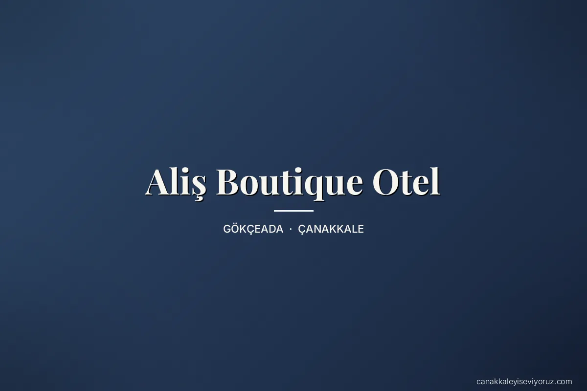 Aliş Boutique Otel