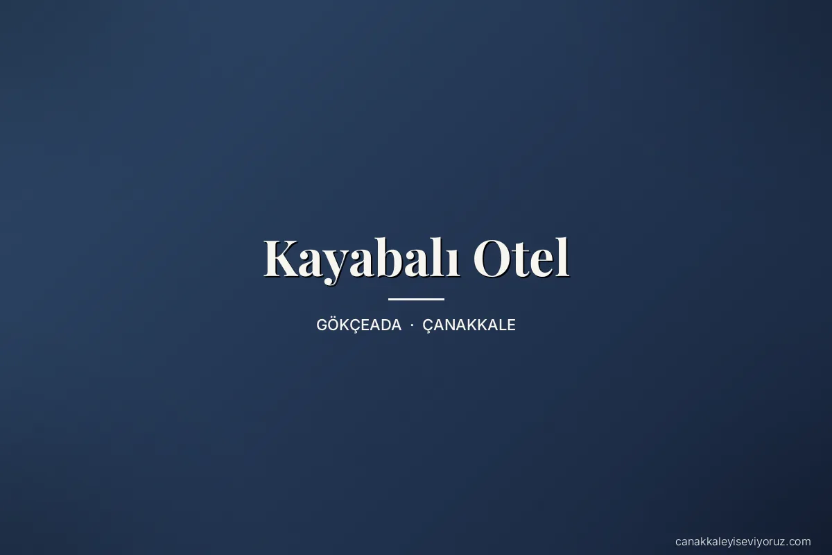 Kayabalı Otel