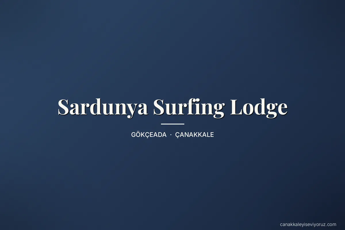 Sardunya Surfing Lodge