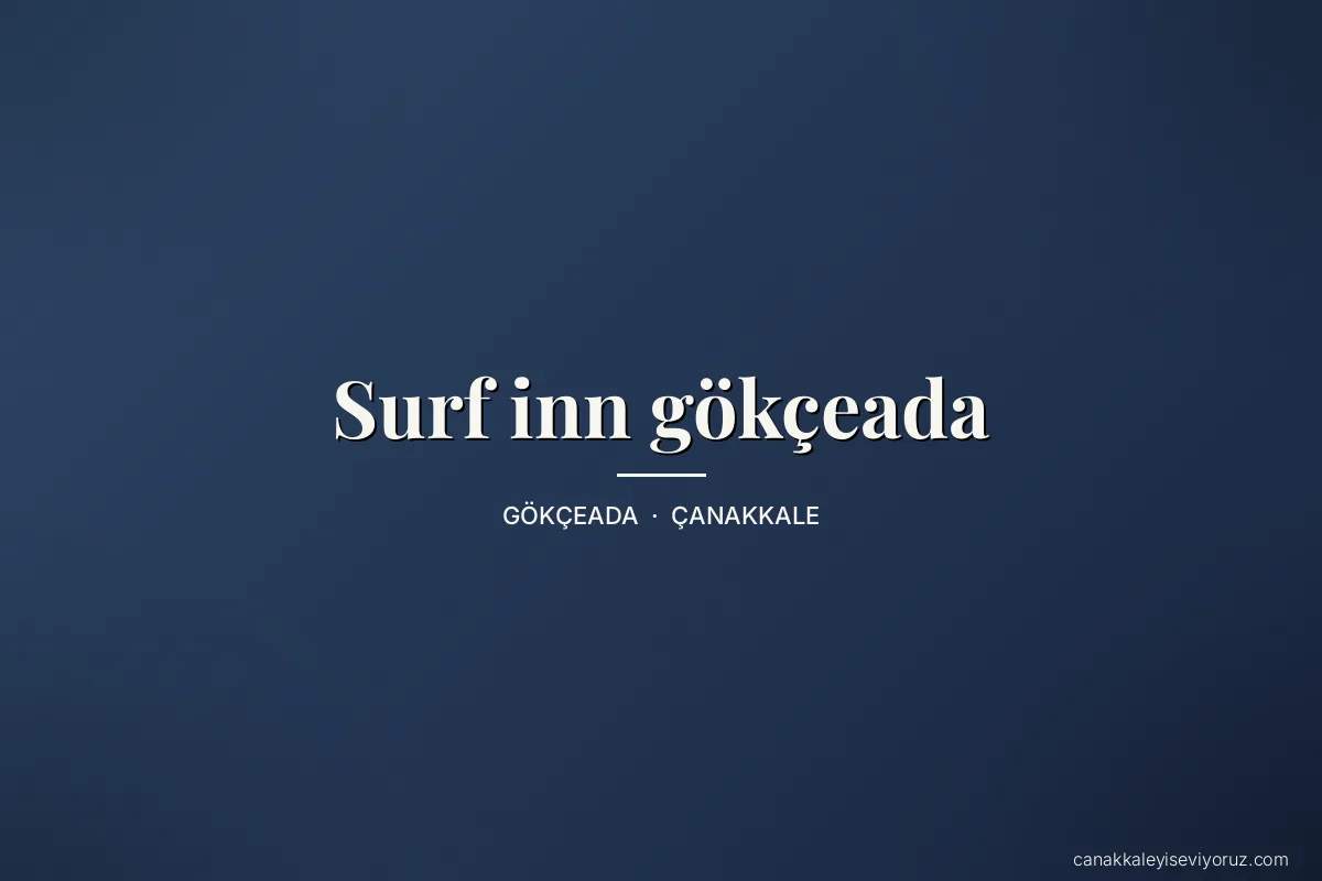 Surf inn gökçeada