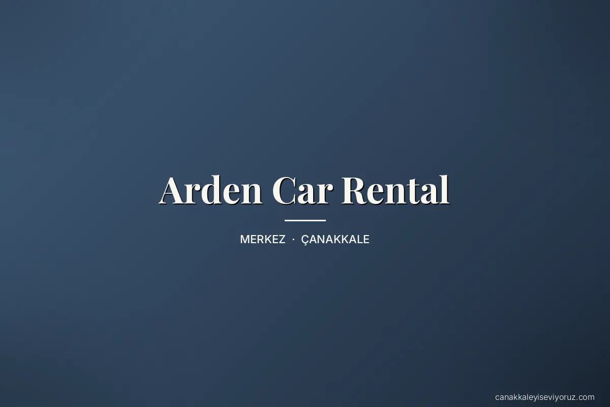 Arden Car Rental