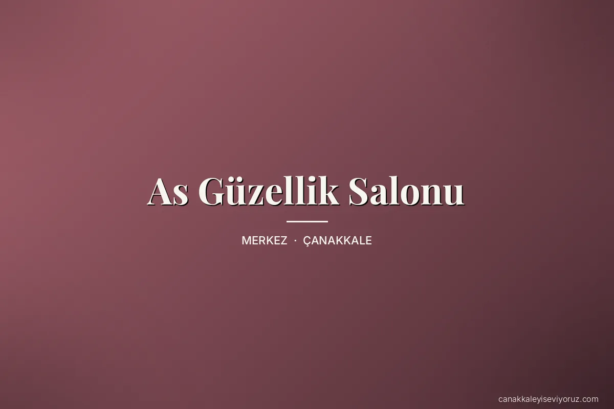 As Güzellik Salonu