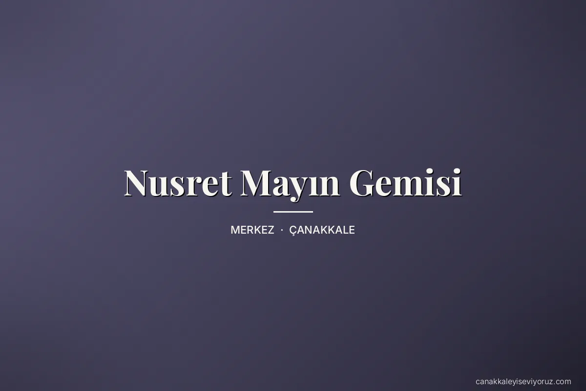 Nusret Mayın Gemisi