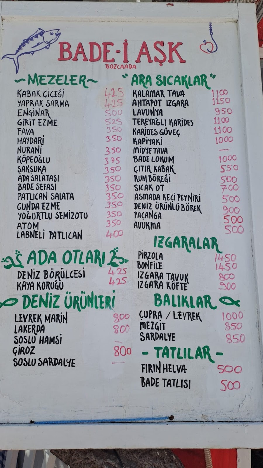 Bade i Aşk Meyhane Bozcaada