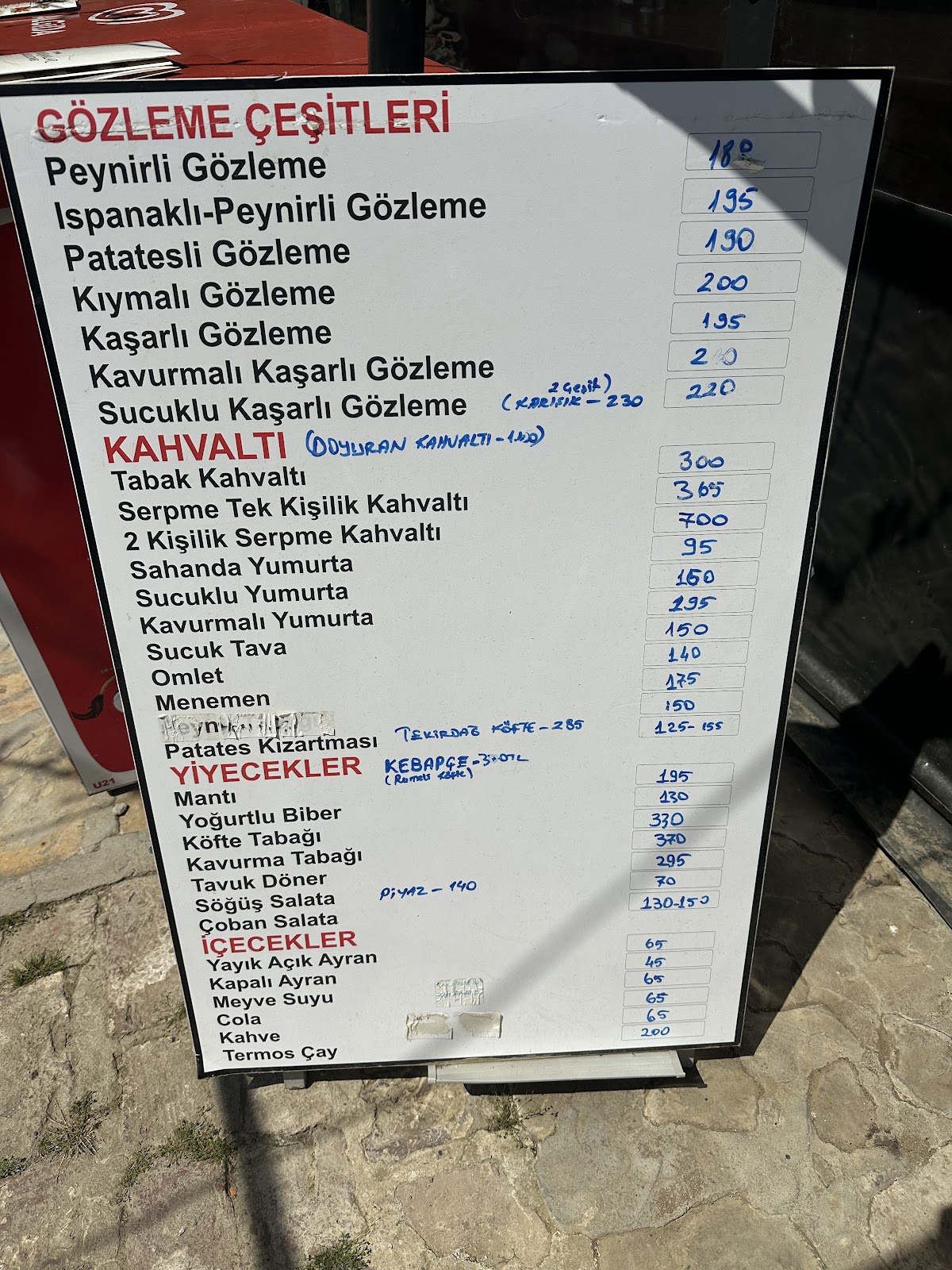 Doyuranlar Gözleme Ayran Çay