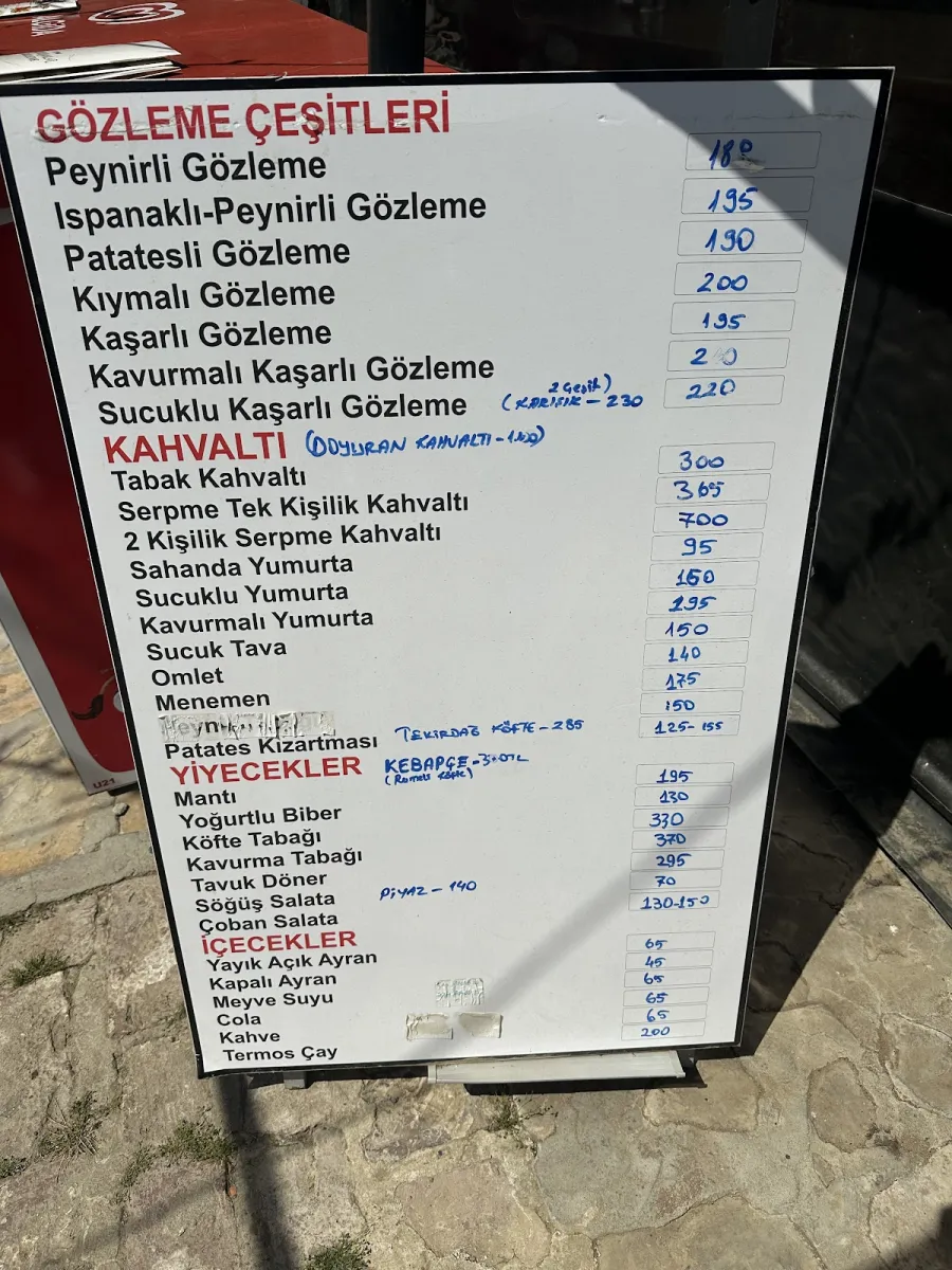 Doyuranlar Gözleme Ayran Çay