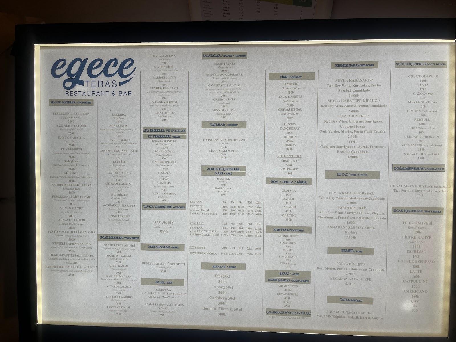 Egece Teras Restaurant & Bar