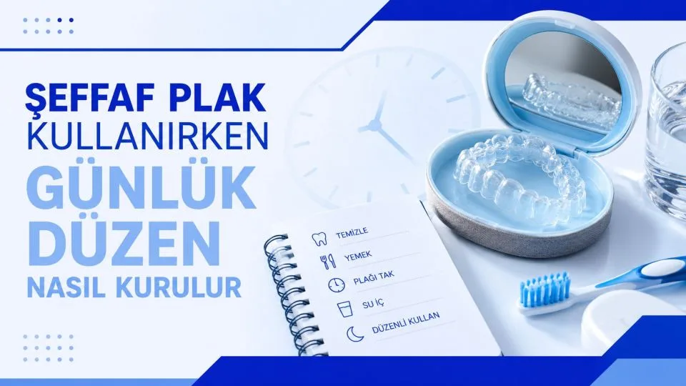 Şeffaf Plak Kullanırken Günlük Düzen Nasıl Kurulur