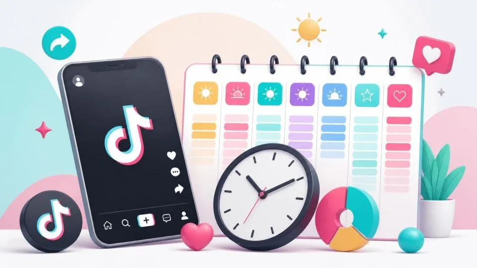 TikTok Keşfet Saatleri 2026: Gün Gün En İyi Paylaşım Saatleri