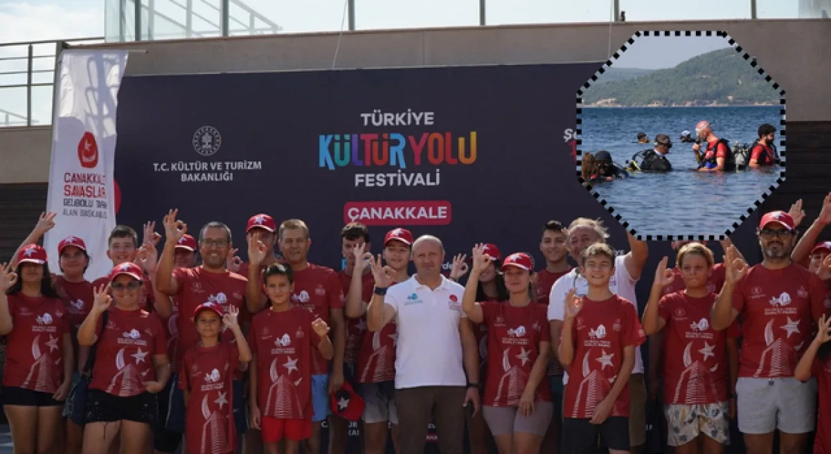 Çanakkale’de “Tarihe Saygı Anı Dalışı” ve “Yelken Sürüşü” deneyimi başlıyor