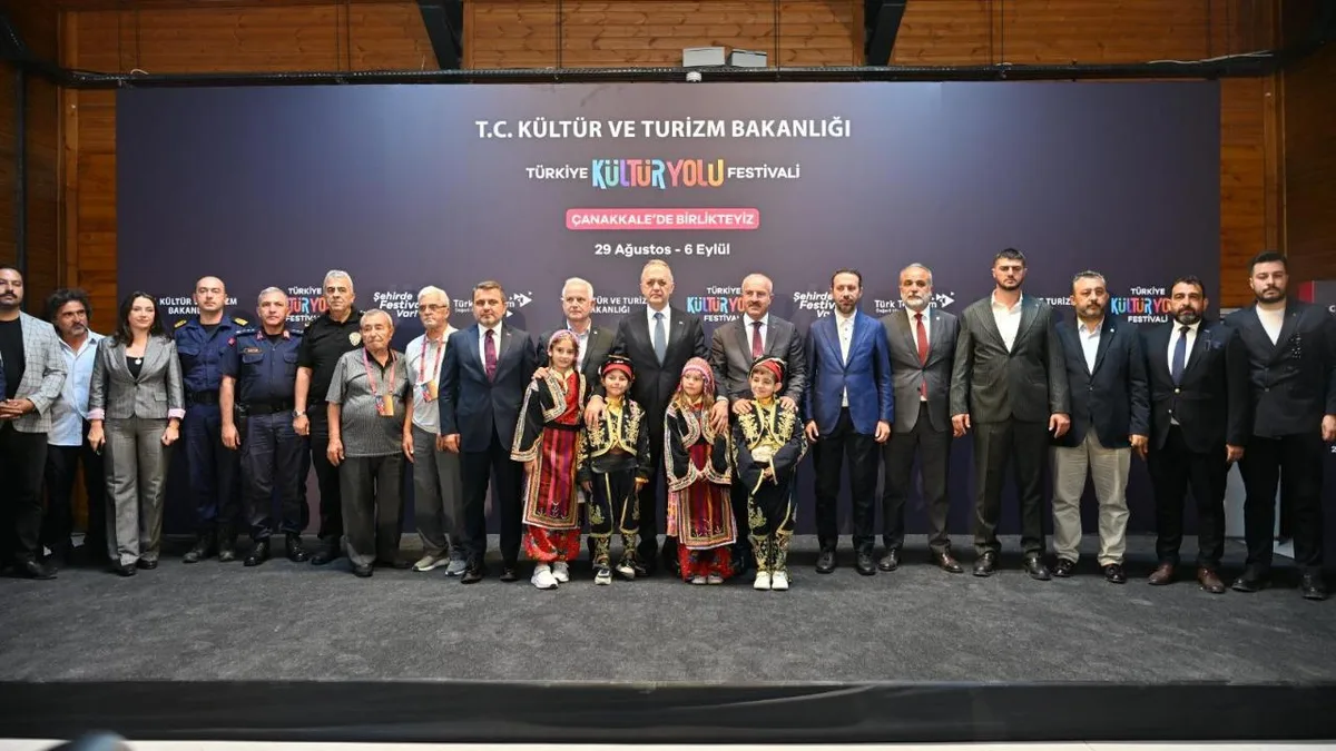Çanakkale 5. kez kültür yolu festivali ile buluştu