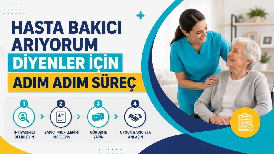 Hasta Bakıcı Arıyorum Diyenler İçin Adım Adım Süreç