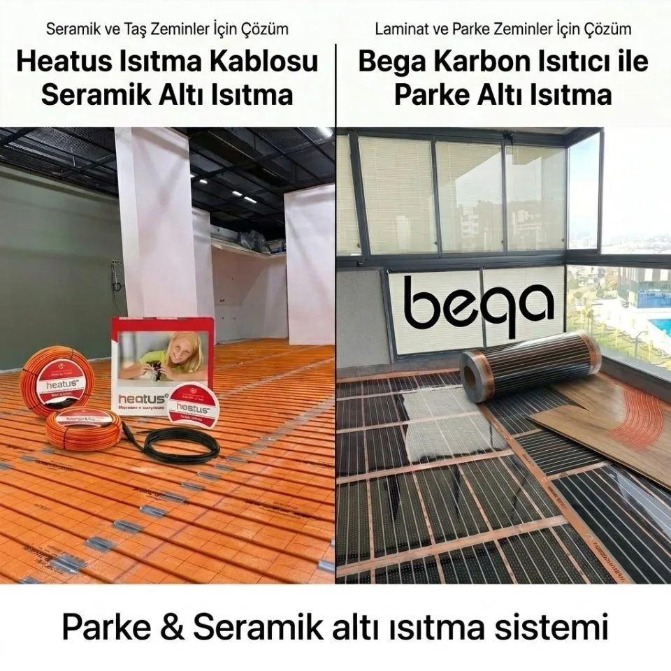 Karbon Film Isıtıcı ile Konforlu ve Verimli Yerden Isıtma