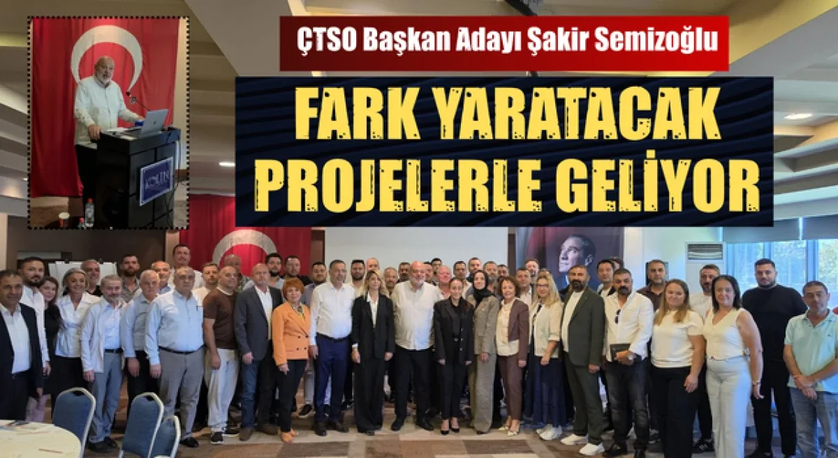 Şakir Semizoğlu, Çanakkale iş dünyasında fark yaratacak projelerle geliyor