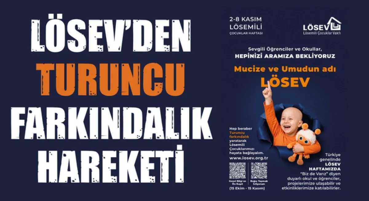 LÖSEV'den Turuncu Farkındalık Hareketi
