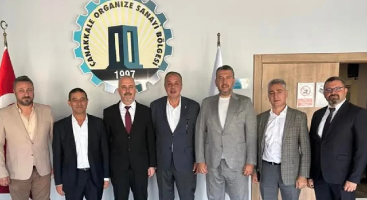 ÇTSO Başkanı Semizoğlu'ndan Harun Erkan'a Çanakkale OSB Tebriği