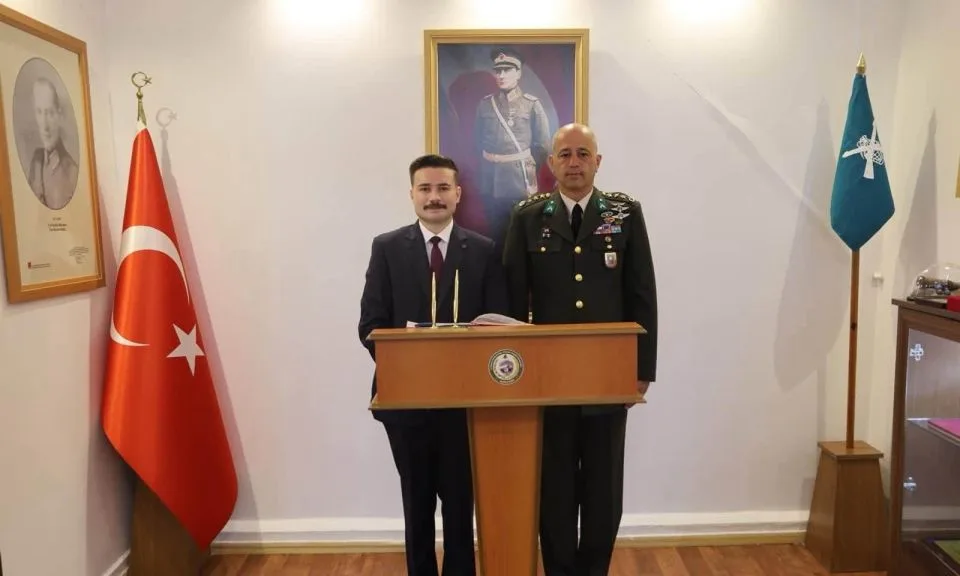 Gökçeada Kaymakamı'ndan 5. Komando Tugay Komutanlığı'na Ziyaret
