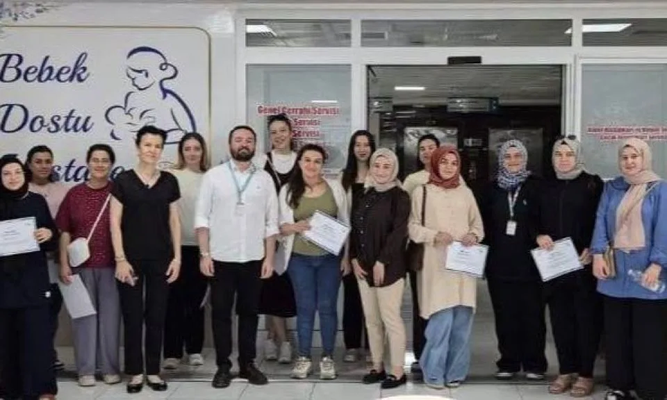 Biga Devlet Hastanesi Gebe Okulu'ndan 18 Anne Adayına Sertifika
