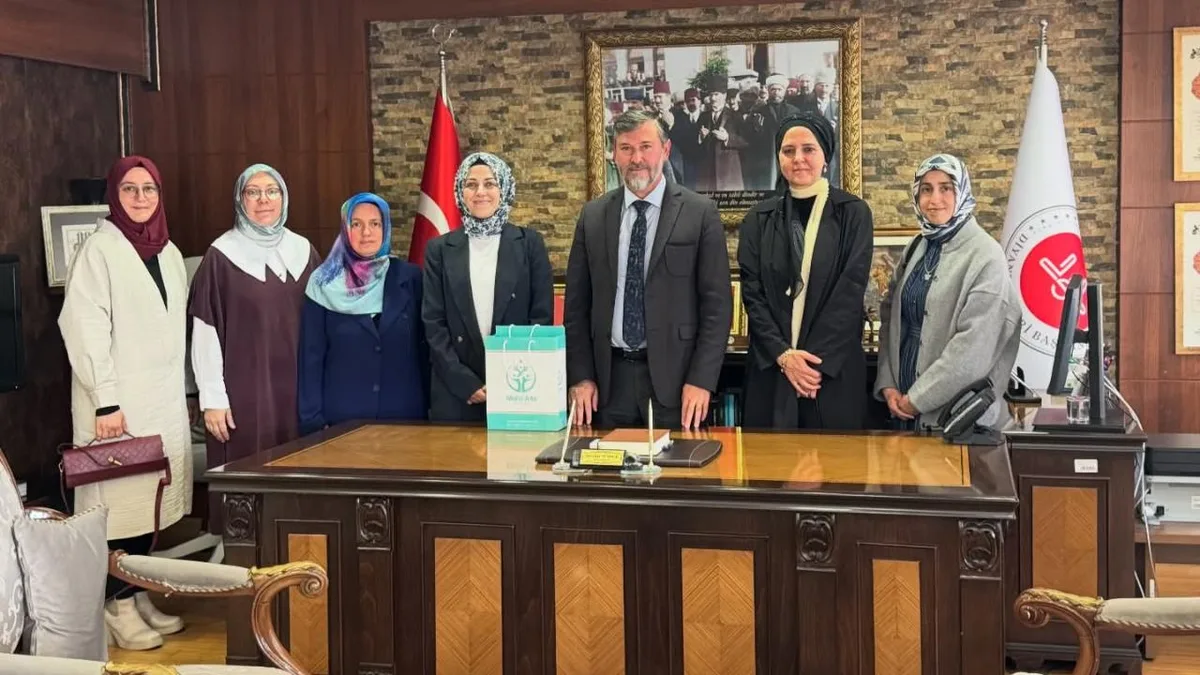 Mehir Aile Platformu Çanakkale İl Temsilciliği'nden İl Müftüsü Mevlüt Topçu'ya Ziyaret