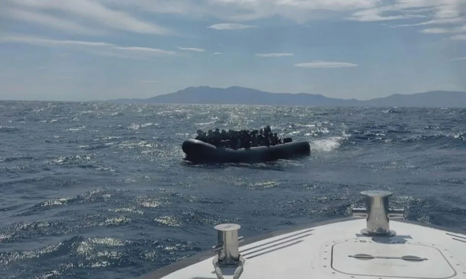 Çanakkale Ayvacık Açıklarında 43 Kaçak Göçmen Yakalandı