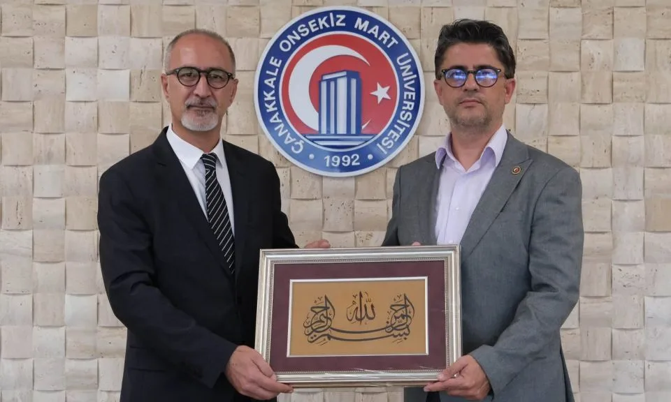 ÇOMÜ Rektörü Erenoğlu, Biyoistatistik Uzmanlarını Ağırladı