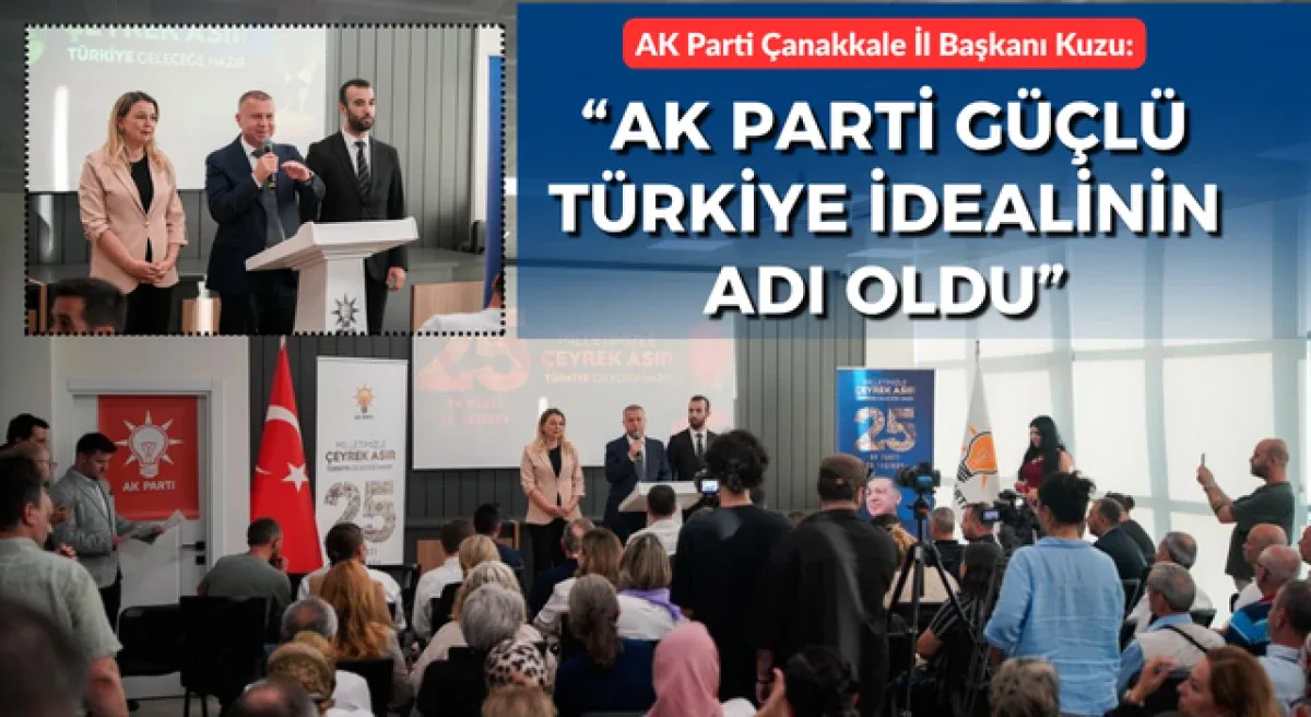 Başkan Kuzu: “AK Parti, güçlü Türkiye idealinin adı oldu”